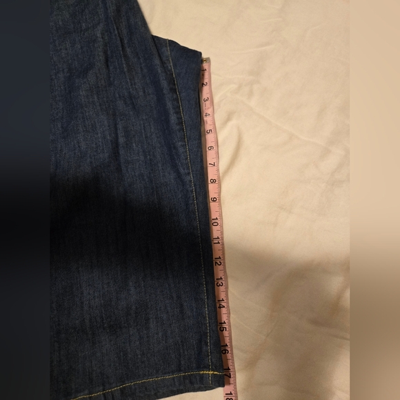 Smith's Dungaree Crop Jean Size 16W 17.5in Inseam Denim - Picture 8 of 11